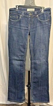 MEK Denim Easton Boot Cut Stretch Jeans Women’s Size 31 X 34 $135 Retail EUC