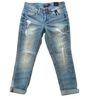 Women’s New Dollhouse Charley distressed cropped jeans