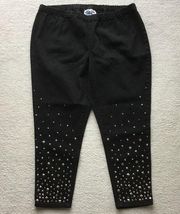 DG2 by  BLACK SIZE P2X PANTS WITH SILVER BLING