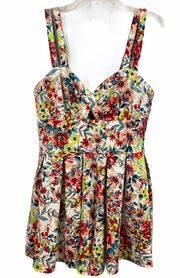 Romper Scuba Floral Print dress