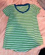 Green Striped T-shirt 