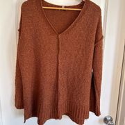 Wonderly Orange Sweater