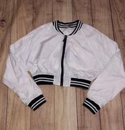 Crop Bomber Jacket