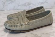 Alexis Bendel Grey Dorothy loafers size 7