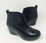 Faith Wedge Booties