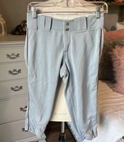 Boobah Softball Pants Gray Game Womens 28