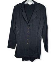 Soft Surroundings Embroidered Blazer