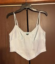 Lace Trim Tank Top