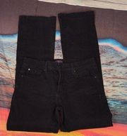 Nydj black jeans size 4