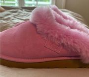 Pink Women Slip On Coquette Slipper