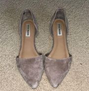 Steve Madden suede flats