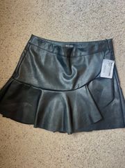 Leather Skort