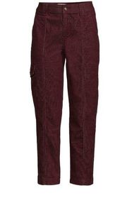 NWT Time and Tru Women's Corduroy Straight Utility Pants, Inseam 27” size: 6