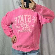 K-State pink sweatshirt women’s Medium