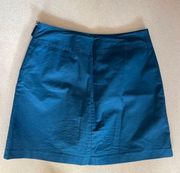 St. John’s Bay stretch blue skort size 4