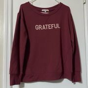 C&C California Grateful Sweatshirt Cranberry Medium