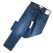 NWT Mother Tomcat Ankle in Cannonball Straight Crop Stretch Jeans 31 $258