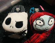 Nightmare Before Christmas Adult Slippers 