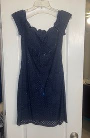 Navy Homecoming Dress