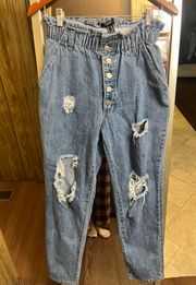 High Top-Waisted Jeans