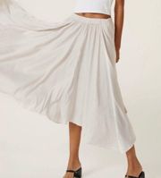 Sleek A-Line Skirt, Size XL