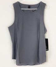 90 Degree by Reflex Grey Open Back Top