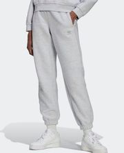 Adidas Loungewear Sweatpants in Light Grey Heather