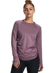 NWT! Under Armour Women's Motion Long Sleeve Longline Crew - Size Small