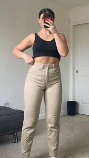 H&M High Waisted Straight Jeans Size 4