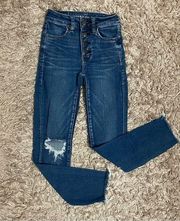 American Eagle | hi rise jegging crop