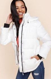 Francescas White Puffer Jacket