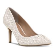 Women's Zitah Pearl Embellished Pointed Toe Pumps Size 9M