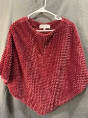 Maroon/burgundy Shawl