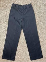 Black Jeans Mid-Rise Straight Leg Size 14 GUC