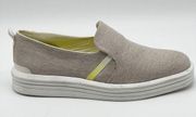 Maldives Putty Canvas Slip On Loafer Sneakers Women’s 7