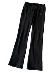 TKA 100 Microvelour Fleece Black Pull On Flared Yoga Pant 🔥