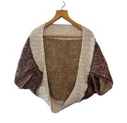 Lemlem NWOT Wool/Wool Blend Cropped Cocoon Style Cardigan Sweater—Size Sm/Med