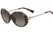 Longchamp Women's Tortoise Havana Oval Sunglasses. NWOT. Retail $225