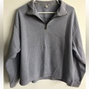 Tommy Bahama Beach Half Zip Super Soft Sweatshirt Light Purple Lilac Size S