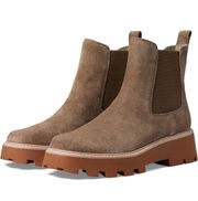 Jaelyn Sage Suede Chelsea Boots