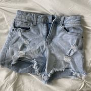 Aeropostale Ripped Jean shorts!