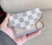 Repurposed Upcycled Keychain Card Holder 