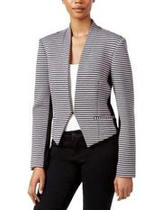 RACHEL Rachel Roy Frankie Striped Open Blazer