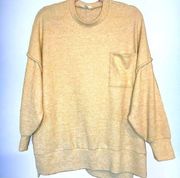 ZENANA  L/XL oversized cashmere feel like sweater, very soft.