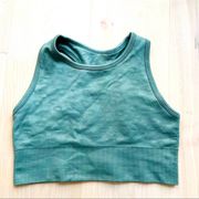 Zella Z  Animal Print SAge Green Sports Bra Small