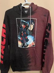 Naruto Shippuden Itachi Uchiha Split-Dye Hoodie 