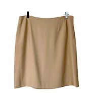 Amanda Smith Pencil Straight Skirt Classic Tan Camel Women’s Size 16 Plus