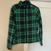 Fleece Plaid Jacket