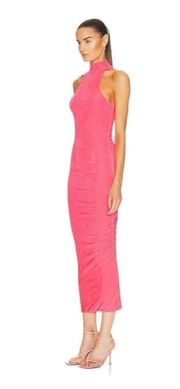 NWT SER.O.YA Retrofete Delta
Sleeveless Midi Dress in NEON Pink Size MEDIUM