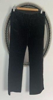 Velvet Pinstripe Pants